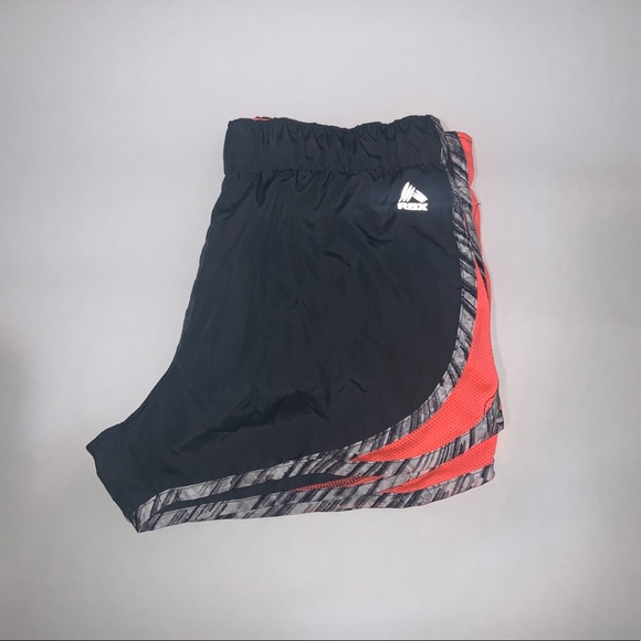 RBX Athletic Shorts Grey Pink Dry Material - Picture 2 of 3